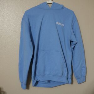 James Charles Sisters Blue Sweatshirt Small